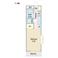 αNEXT高崎第4の間取り