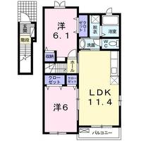 物件の間取り画像