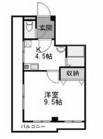 群馬県前橋市昭和町1(マンション)の賃貸物件の間取り