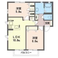 物件の間取り画像