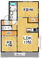 物件の間取り画像