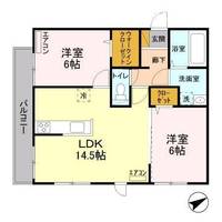 カーム桜台の間取り