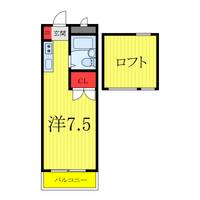 パールシティアサヒの間取り