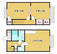 物件の間取り画像