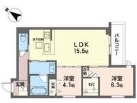 ヴァレンズ・クレシェレの間取り