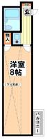 東京都渋谷区本町5(アパート)の賃貸物件の間取り