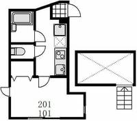 プレジール溝の口の間取り