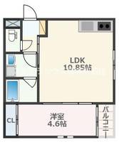 物件の間取り画像