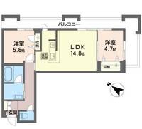ヴァレンズ・クレシェレの間取り