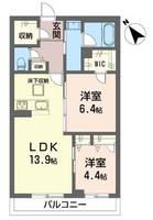 物件の間取り画像