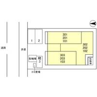 埼玉県越谷市レイクタウン2(アパート)の賃貸物件の外観