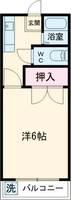 コーポAKIの間取り