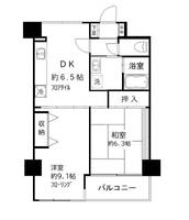 千葉県習志野市本大久保4(マンション)の賃貸物件の間取り