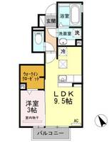 愛知県半田市有楽町5(アパート)の賃貸物件の間取り