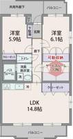 シレンシオ ベルデの間取り