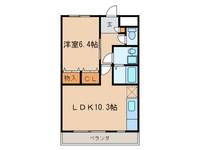 リバ-サイド・愛の間取り