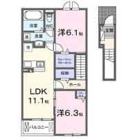 物件の間取り画像