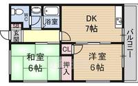 アンフィニィ沢良宜の間取り