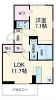 物件の間取り画像