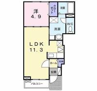 物件の間取り画像