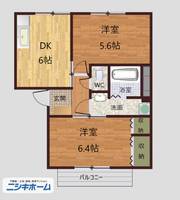 物件の間取り画像