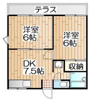 神奈川県横浜市保土ヶ谷区藤塚町(アパート)の賃貸物件の間取り