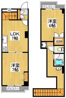 物件の間取り画像
