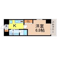 愛知県名古屋市中区大須3(マンション)の賃貸物件の間取り