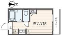 ブロッサムテラス蒲田の間取り