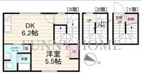 東京都目黒区柿の木坂2(マンション)の賃貸物件の間取り