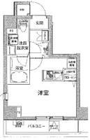 東京都荒川区東日暮里2(マンション)の賃貸物件の間取り