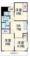 物件の間取り画像