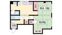 兵庫県姫路市保城(アパート)の賃貸物件の間取り