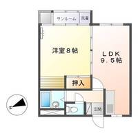 レディースマンション山代の間取り