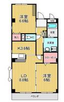 物件の間取り画像