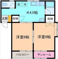 物件の間取り画像