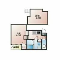 愛知県名古屋市中区新栄2(アパート)の賃貸物件の間取り