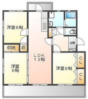 物件の間取り画像
