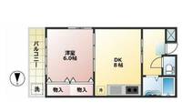 諏訪町マンションの間取り