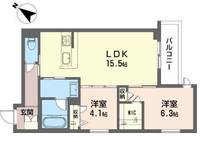 ヴァレンズ・クレシェレの間取り