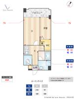 アトリオフラッツ大楠の間取り
