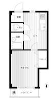 中村ハイツの間取り