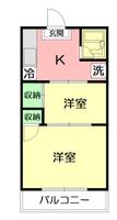 神奈川県藤沢市辻堂元町1(アパート)の賃貸物件の間取り