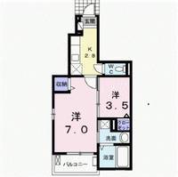 物件の間取り画像