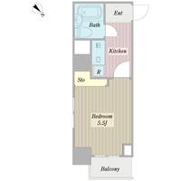 プロシード市川南の間取り