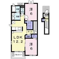 オーブ・メゾンBの間取り