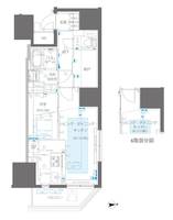 東京都新宿区左門町(マンション)の賃貸物件の間取り