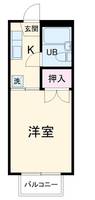 サマックスAの間取り