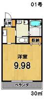 ヴィラ御蔭の間取り