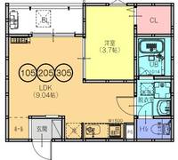 物件の間取り画像